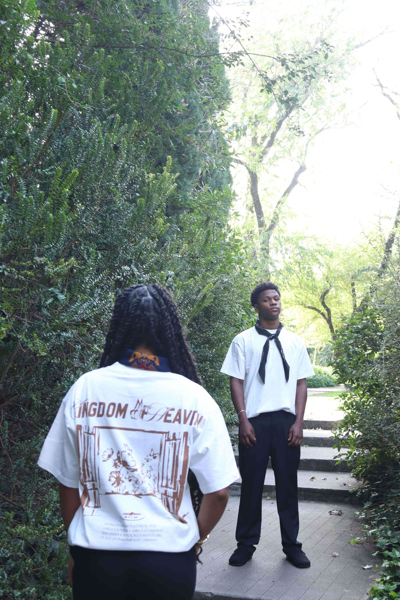 T-Shirt Oversized Branco MT 7:13 - Kingdom of Heaven